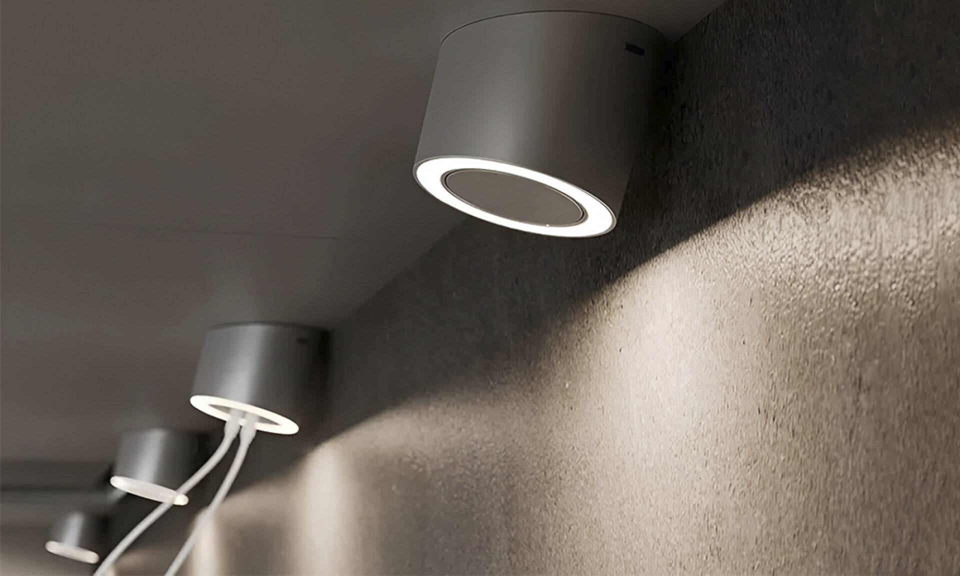Domusline Set Unika 3x4.5w F19 Gris - Luz Neutra 