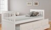 Cama Marinera 1 plaza Pino - Tota 005 Blanco