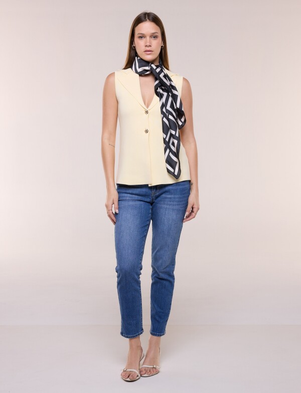 Pashmina NEGRO/BEIGE