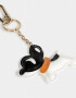 Llavero PU Llavero Y Charm De Perrito De Pu - Combinacion Tricolor