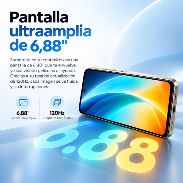 Xiaomi Poco C71 4/128gb 4g CEL XIAOMI POCO C71 4/64GB AZUL