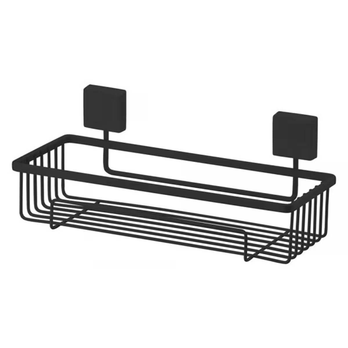 Organizador De Baño Negro Mate 