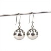 Caravanas Bola - plata 925 - CA4229 sinpiedra