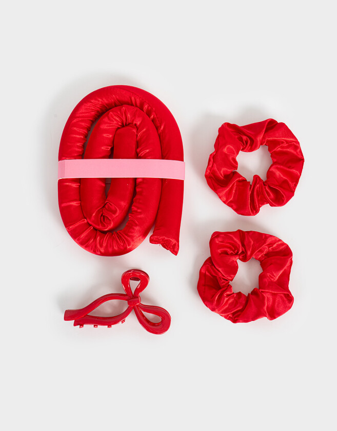 Accesorios Pelo Set Regalables Caja Regalable Merry Xmas - Rojo Medio