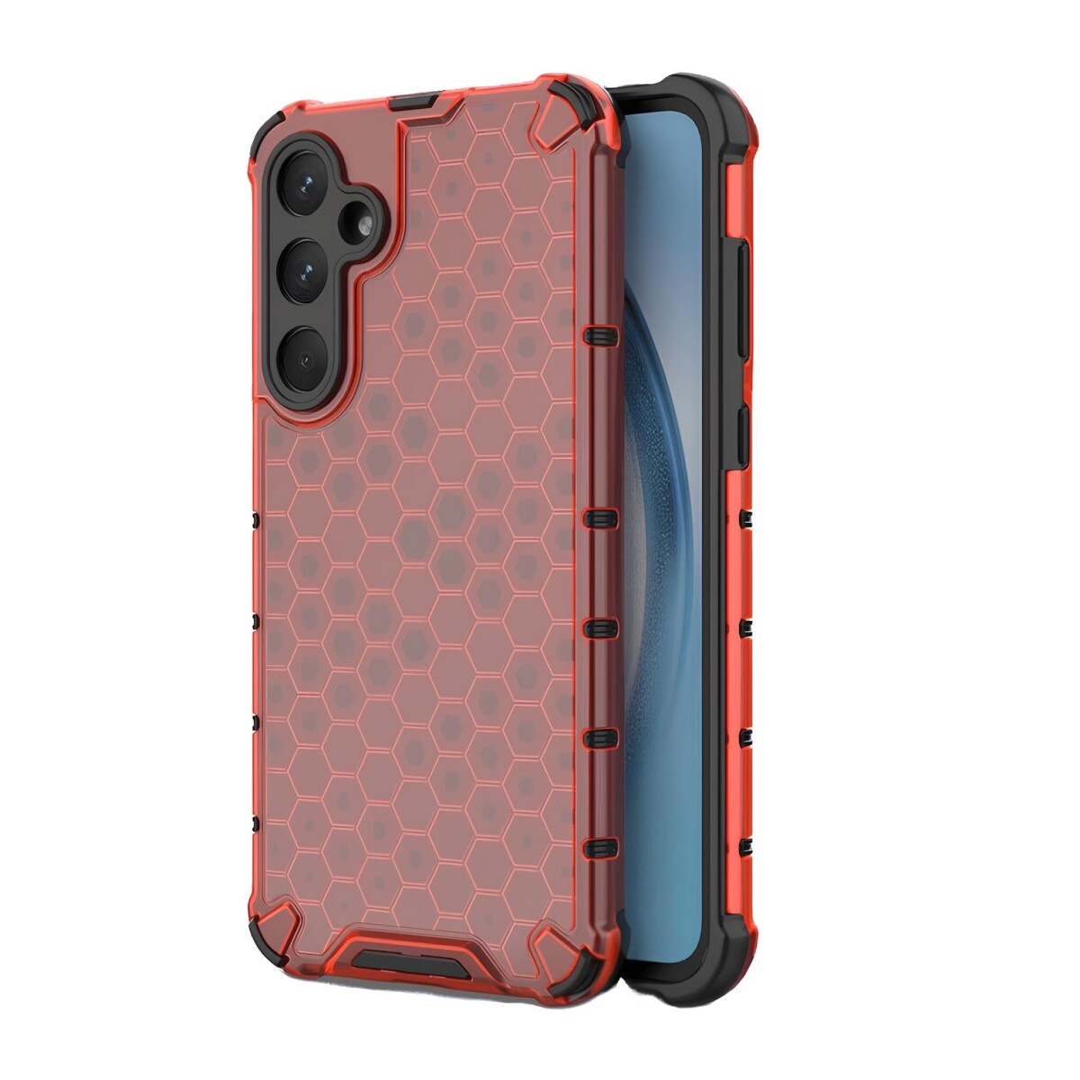 Case Honeycomb Samsung A04 - Red 