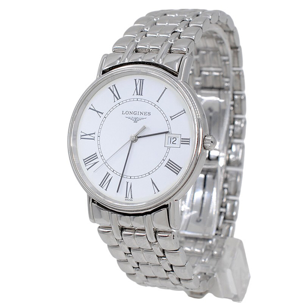 Longines Precense L4.720.4 Quartz 33 Mm Año 2007 Con Papeles Longines Precense L4.720.4 Quartz 33 Mm Año 2007 Con Papeles