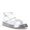 Sandalias de Mujer Miss Carol DAVV con tiras finas Plateado