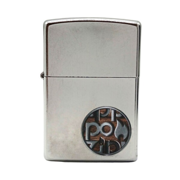 Encendedor ZIPPO 29872 Button Logo - ZP298738 plateadocombinado