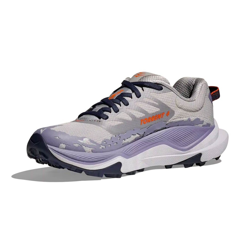 Hoka Champion Torrent 4 Mujer - Gris/Indigo Gris-Indigo