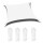 Lona Toldo Vela Rectangular Filtro Uv 3X4m Sombra Blanco