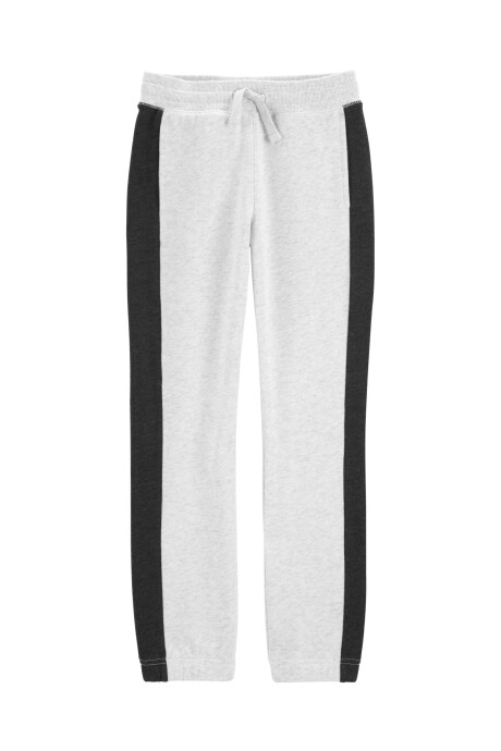 Pantalón deportivo de algodón con logo. Talles 6-14 Sin color