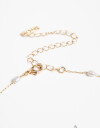 Bijouterie Set Sets temáticos Set De Aros Flor Y Collar Perlas - Dorado Oro Cepillado Mate