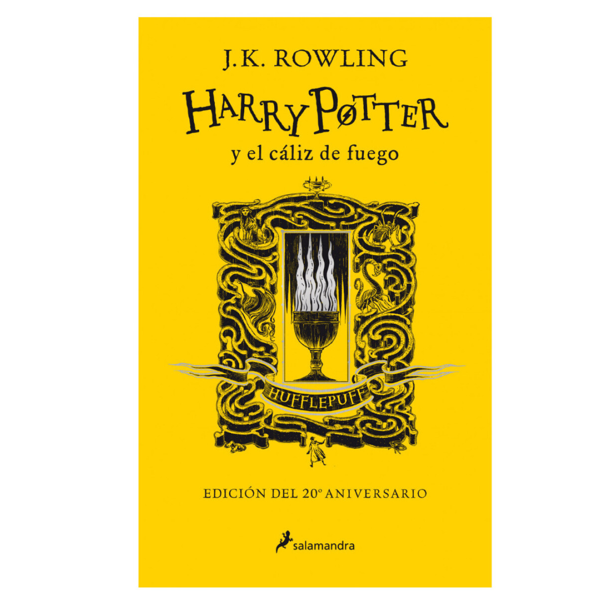 Libro Harry Potter y el Cáliz de Fuego J. K. Rowling - HUFFLEPUFF 