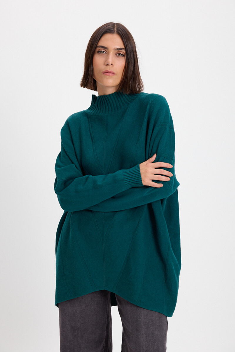 Sweater Luna Verde Oscuro