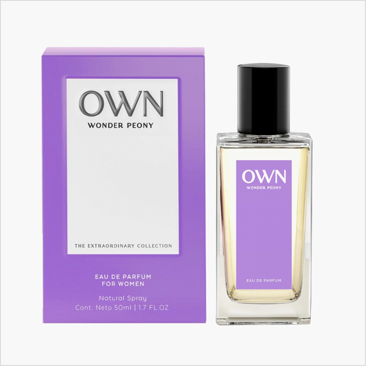 Perfume Own Wonder Peony - Nat. Spray 50 Ml 