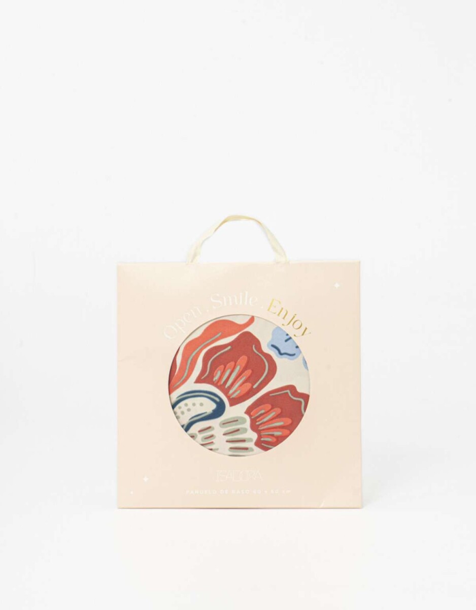 Pañuelo Estampado - Combinacion Multicolor 