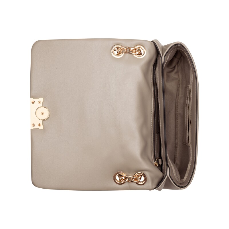 Crossbody Lamae Convertible Xbody Flap Pumice