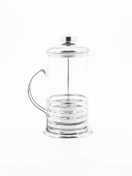 CAFETERA 600ML TRANSPARENTE
