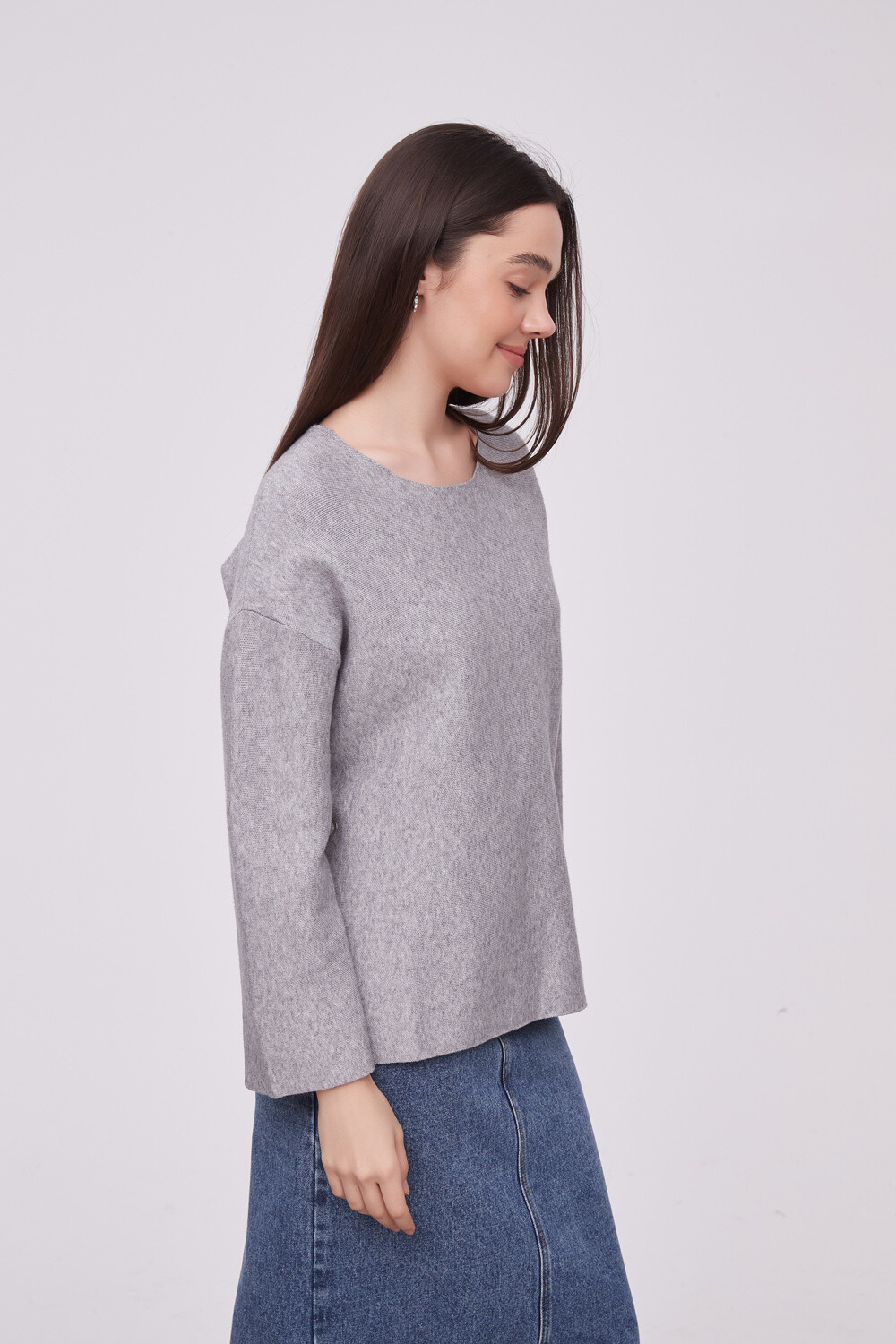 Sweater Inna Gris Melange