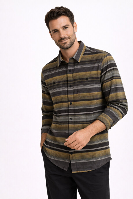 Camisa Rufel Estampado 2
