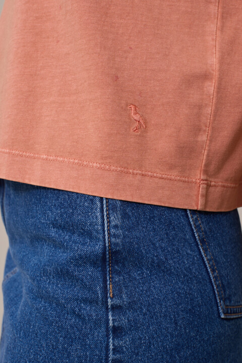 T-SHIRT DEBRA POLANCO Naranja