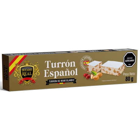 TURRON ESPAÑOL DUCADO REAL 80G BLANDO TURRON ESPAÑOL DUCADO REAL 80G BLANDO