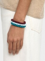 Set De Pulseras De Resina multicolor