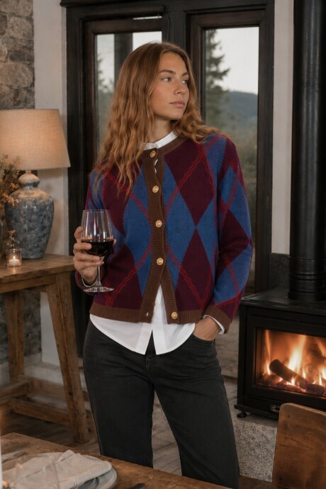 Cardigan Margot Bordó