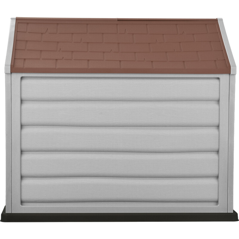 Casa para Perros de Razas Pequeñas Rimax Taupe/Rojo Casa para Perros de Razas Pequeñas Rimax Taupe/Rojo