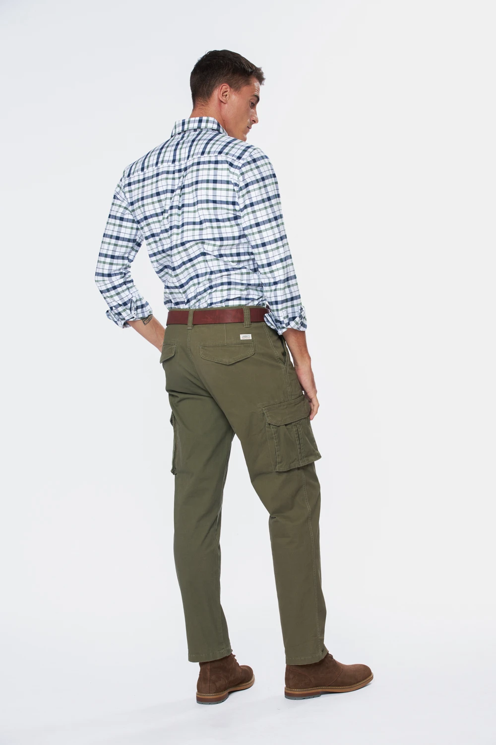 PANTALON CARGO Verde