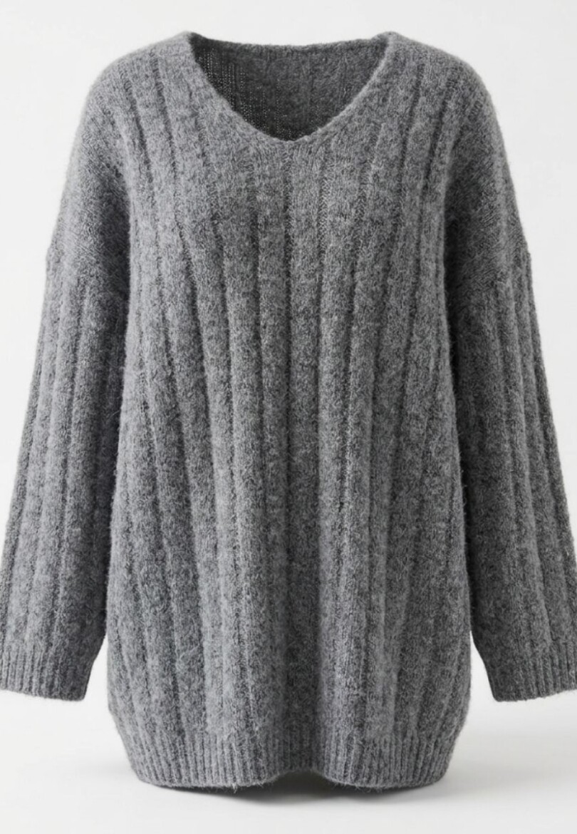 Buzo Lineal Gris