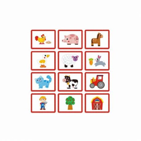 Juego Magnetico Tooky Toy Granja
