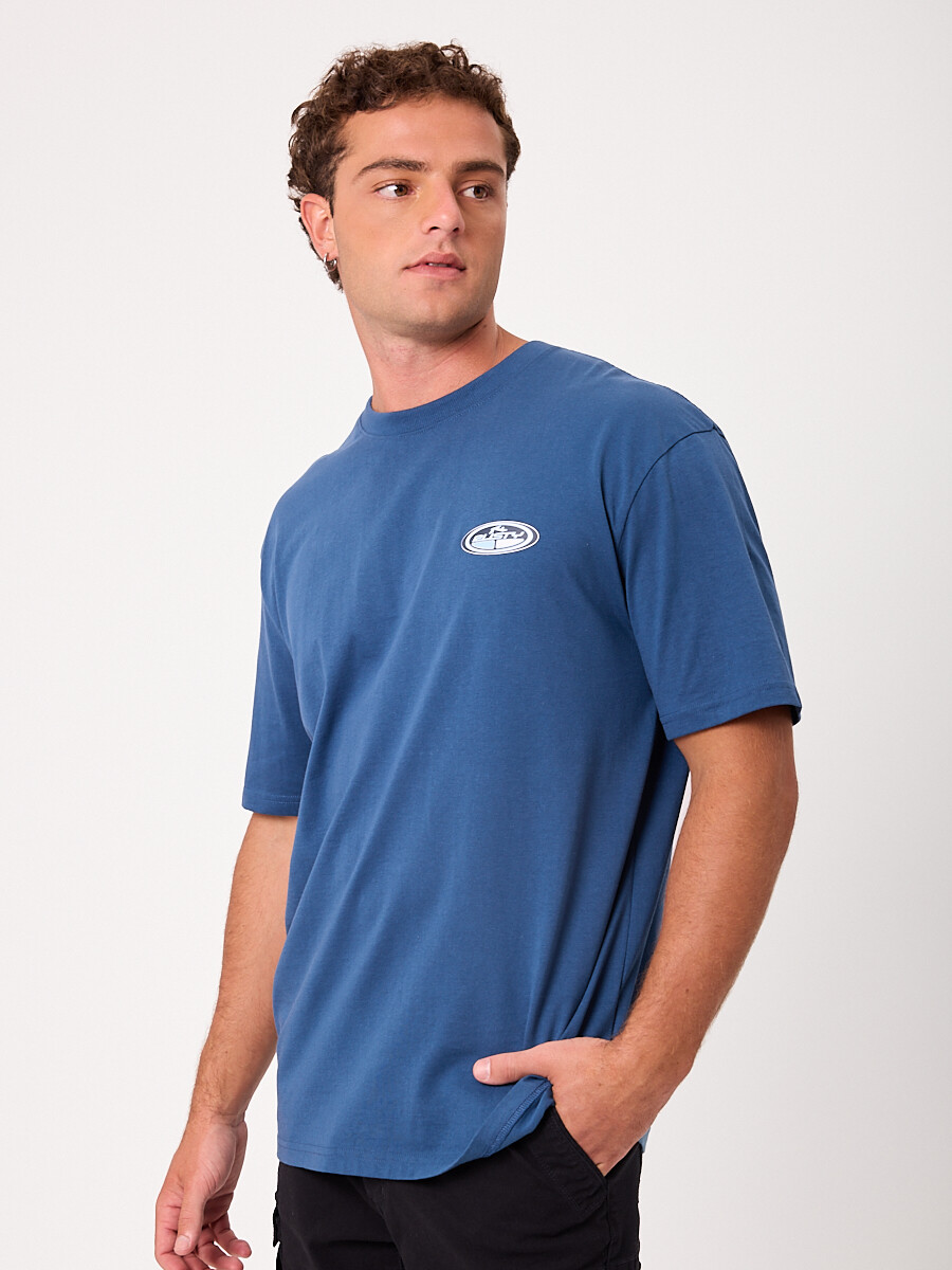 T-SHIRT XIMIT RUSTY - Azul 