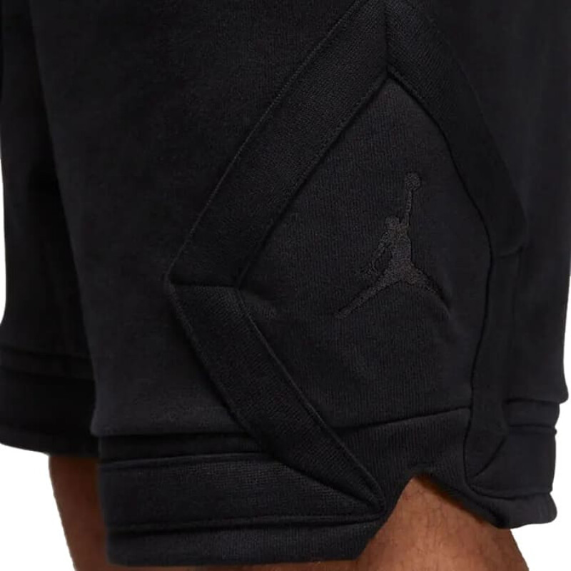 Short Nike Jordan Flight Fleece de Hombre - DQ7472-011 Negro