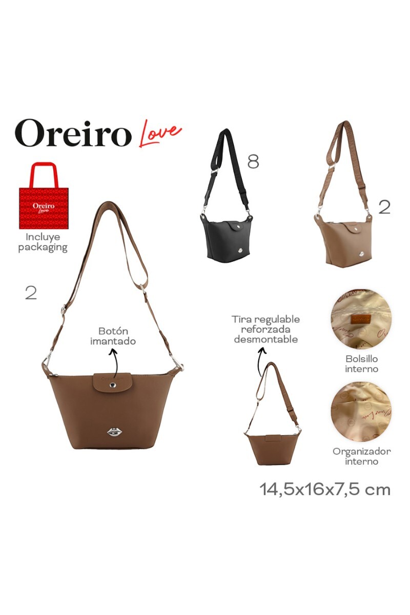 Riñonera Las Oreiro Marrón