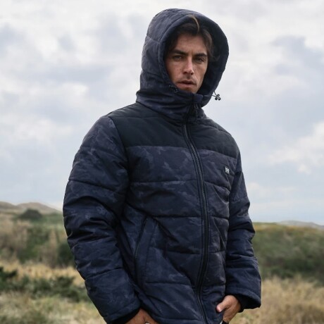Campera Parka Maui and Sons - Military Puffa - Azul Campera Parka Maui and Sons - Military Puffa - Azul