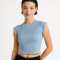 Musculosa Lanah Celeste Claro