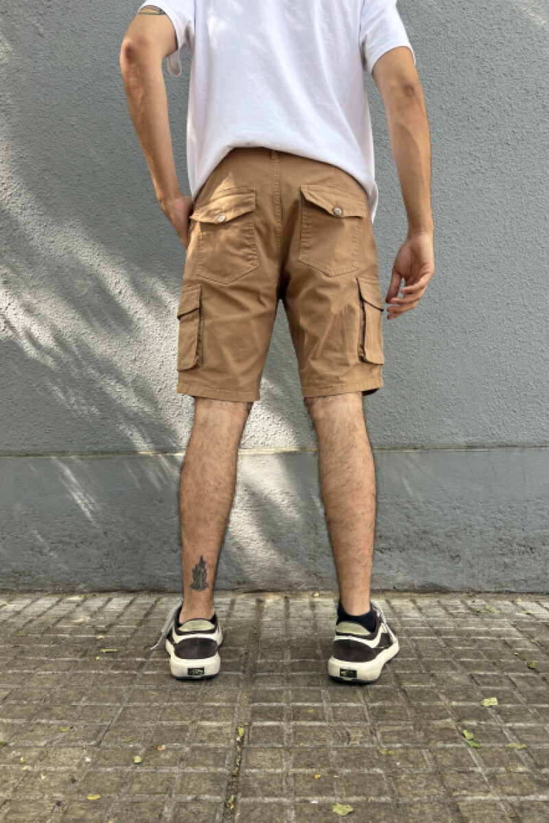 Bermuda Cargo Beige Oscuro