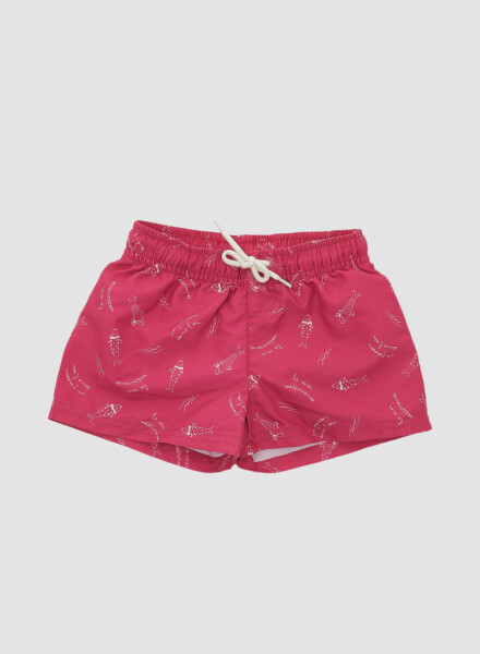 Baby short 6-36m Rojo