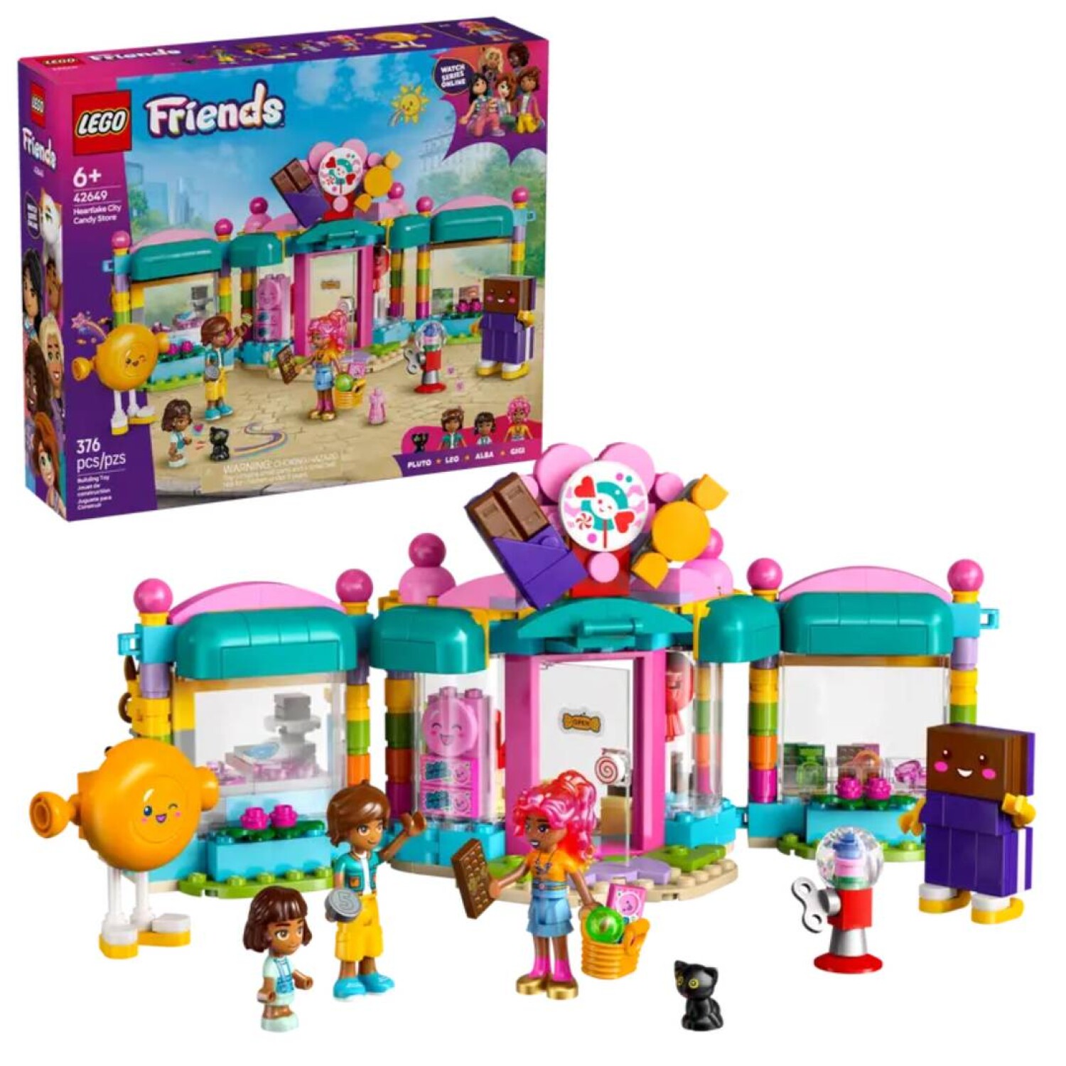 Lego Tienda de Dulces de Heartlake City 376 Piezas 6+ Lego Girls