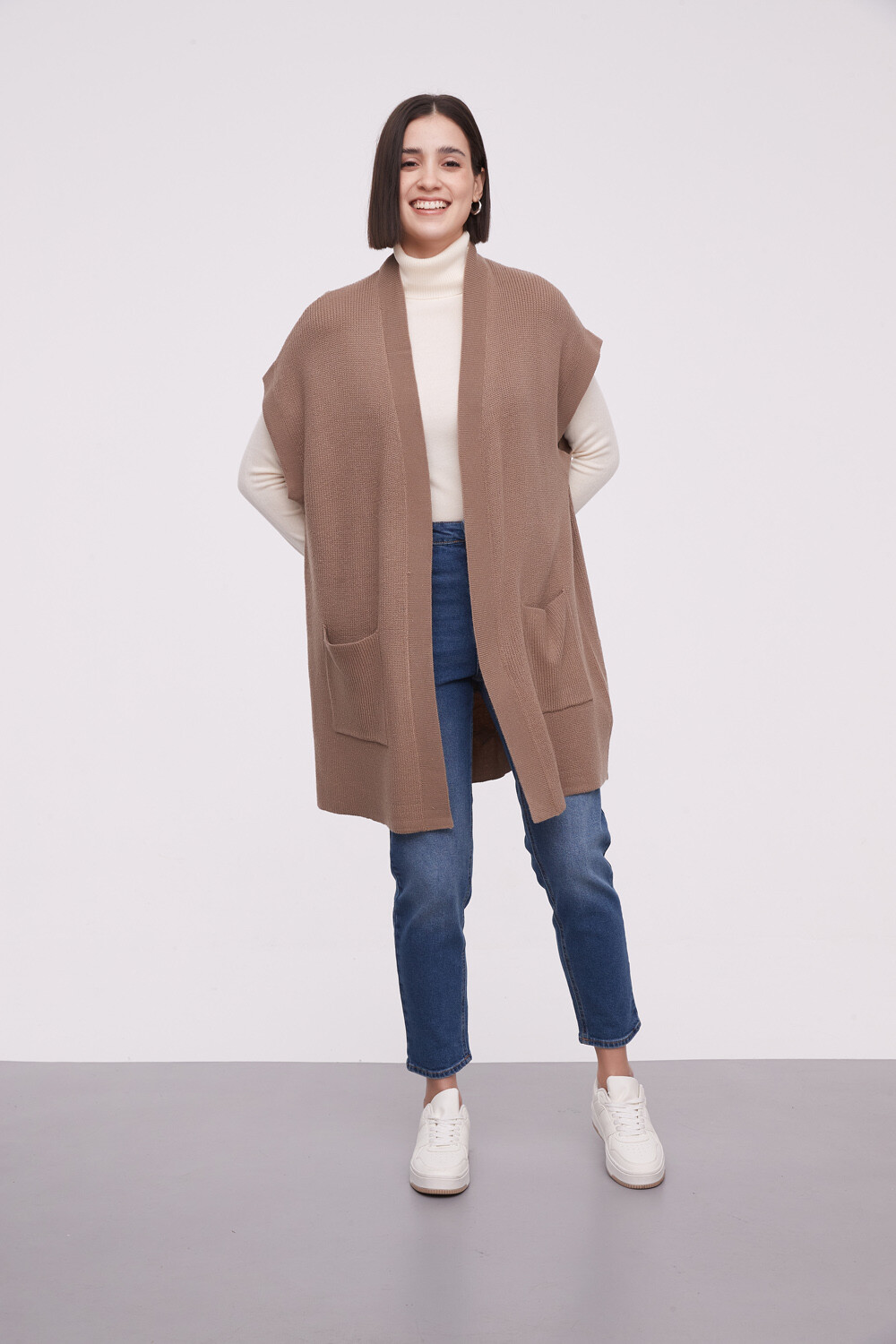 Saco Albaida Taupe / Mink / Vison