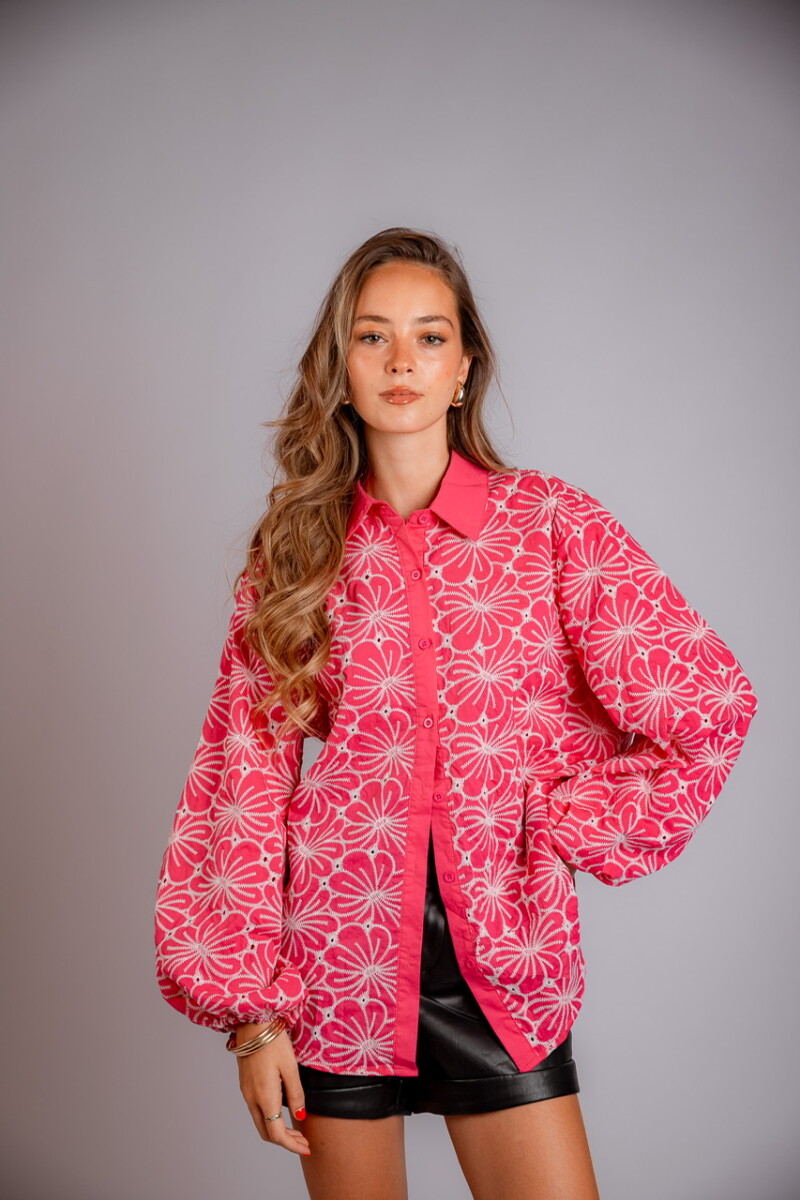 Camisa Francia - fucsia 
