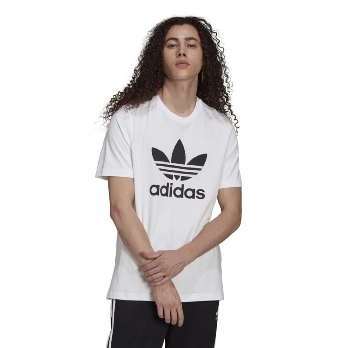 Remera Adidas Trefoil - Blanco 