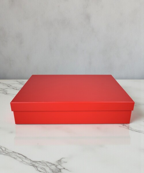 Caja Rigida 32 x 41,5 x9 ROJO