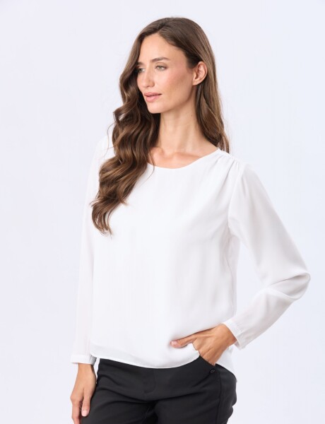 BLUSA CLASICA Blanco