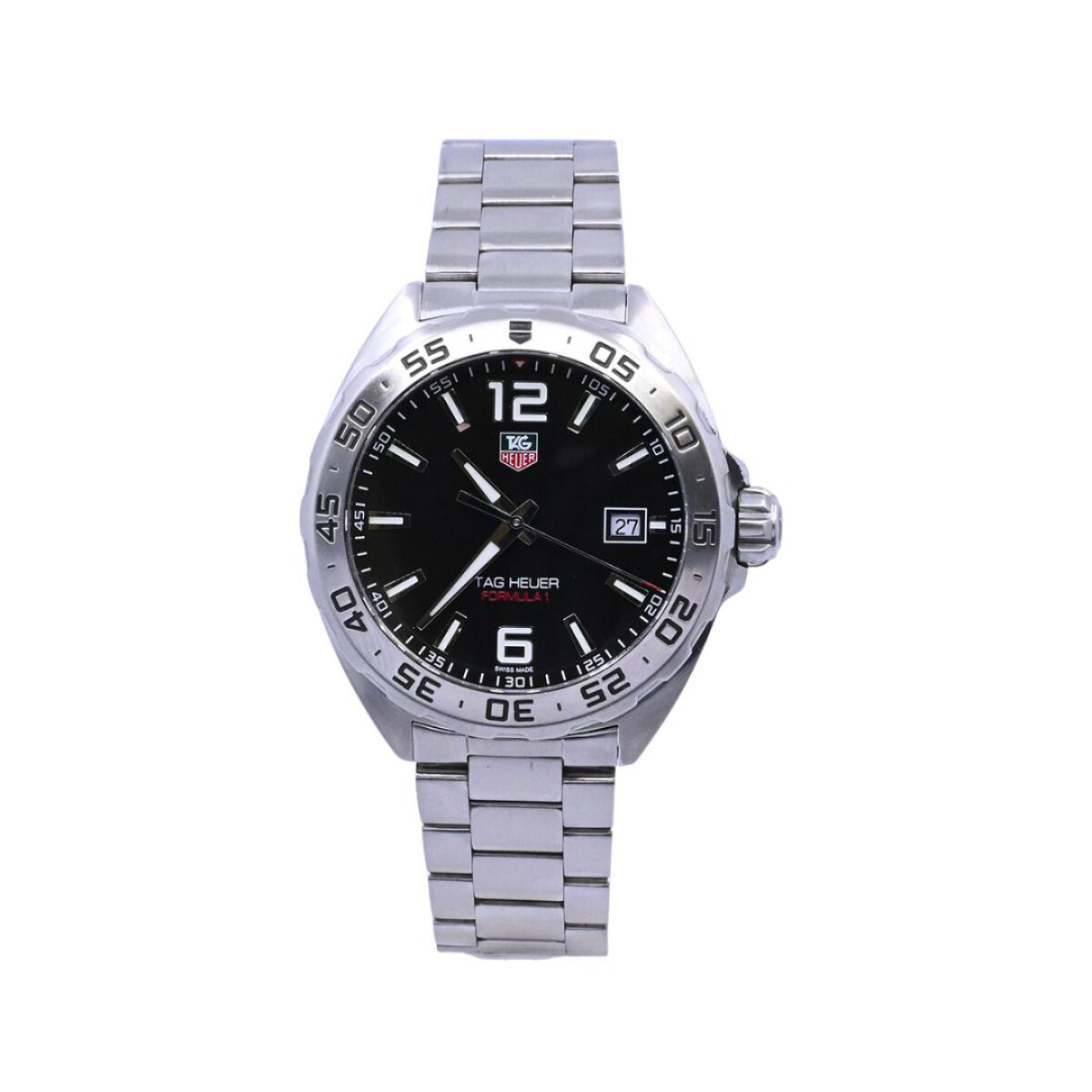 Tag Heuer Fórmula 1 Date WAZ1112 Quartz 41mm con estuche y papeles. 