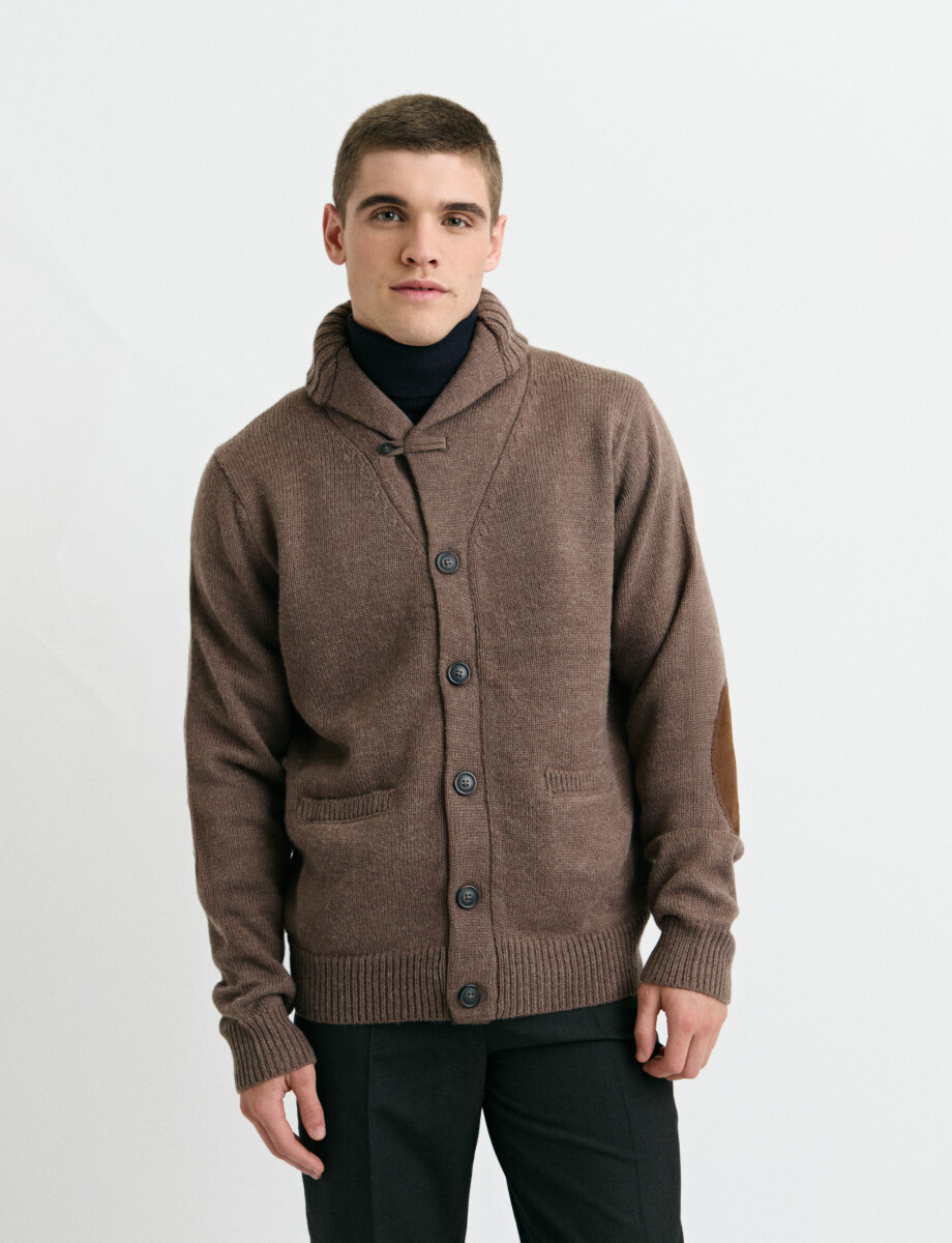 470663 CARDIGAN HARRY Marron