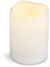 Vela pilar LED SOREN Ø8xA13cm blanco Vela pilar LED SOREN Ø8xA13cm blanco