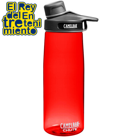 Botella Caramañola Camelbak C/Tapa 0.75 Lts Deportiva Rojo