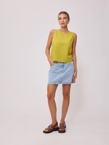 MUSCULOSA RUSTY FIONNE VERDE